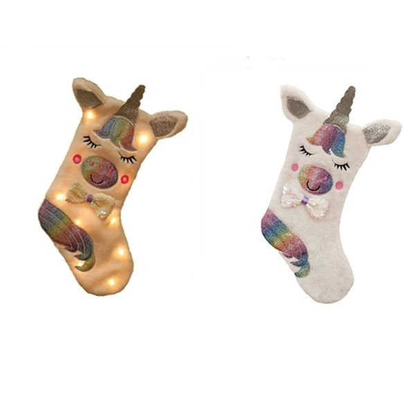 милый единорог рождественский чулок блестками с легким блеском санта подарок мешки дерево украшения украшения marvel мультфильм 
милый единорог рождественский чулок блестками с легким блеском санта подарок мешки дерево украшения украшения marvel мультфильм