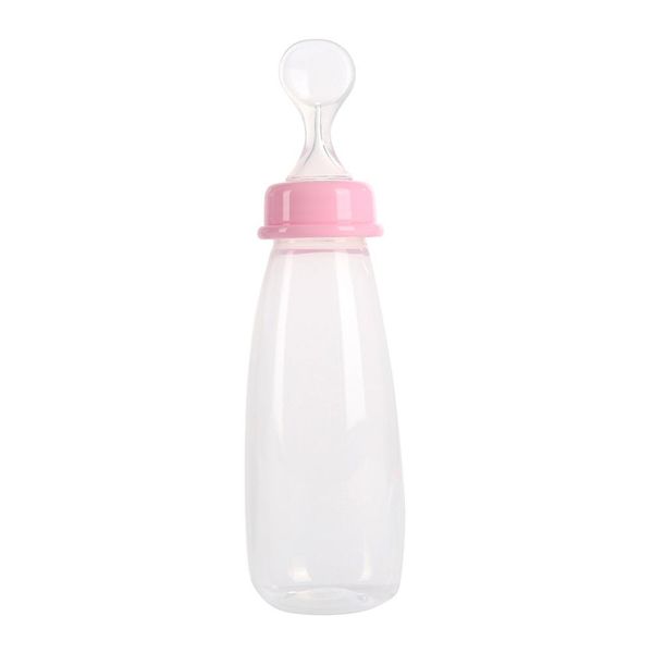 240ml silicone baby bottle with spoon food supplement rice paste feeding bottles convenient and practical bpa 2019 new
240ml silicone baby bottle with spoon food supplement rice paste feeding bottles convenient and practical bpa 2019 new