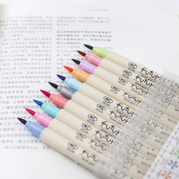 Watercolor Art Marker Pens Brush Pen Soft Brush Calligryphy Fineliner Sketch Pen for Drawing Painting School Supplies
Watercolor Art Marker Pens Brush Pen Soft Brush Calligryphy Fineliner Sketch Pen for Drawing Painting School Supplies