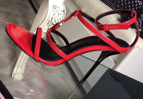 2019 luxury designer style patent leather thrill heels women unique letters sandals dress wedding shoes brand shoes lll, Black
2019 luxury designer style patent leather thrill heels women unique letters sandals dress wedding shoes brand shoes lll, Black