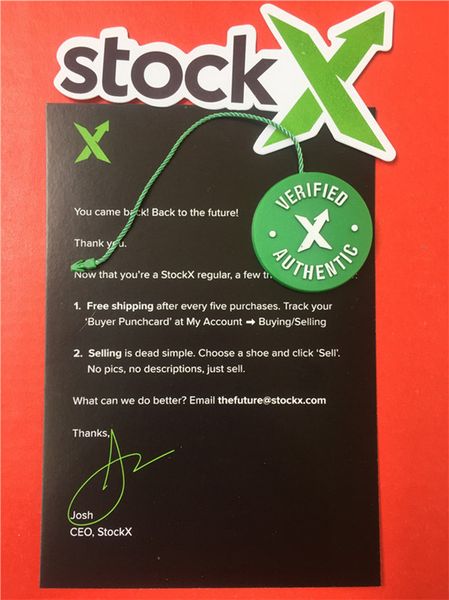 In Stock X Green Circular Tag Rcode Stickers Flyer Plastic Buckle StockX Verified X Authentic Green Tag Wholesale The label Shoes brand
In Stock X Green Circular Tag Rcode Stickers Flyer Plastic Buckle StockX Verified X Authentic Green Tag Wholesale The label Shoes brand