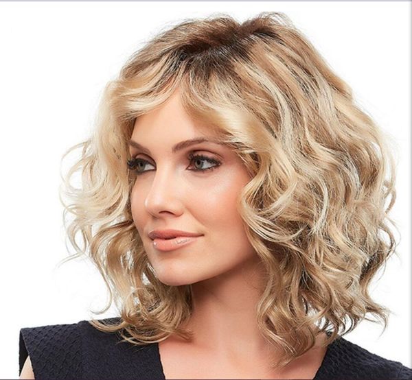 synthetic wigs ombre brown blonde middle part heat resistant wavy wigs for women cosplay party, Black
synthetic wigs ombre brown blonde middle part heat resistant wavy wigs for women cosplay party, Black