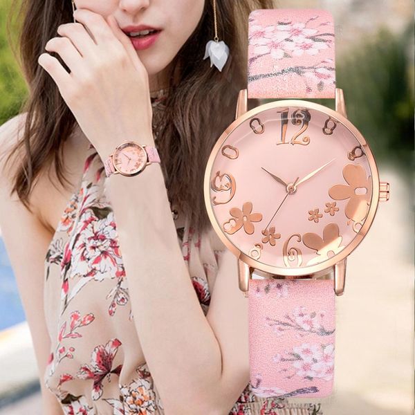 girl luxury watch women new fashion embossed flowers small fresh printed belt dial watch female student quartz relogio, Slivery;brown
girl luxury watch women new fashion embossed flowers small fresh printed belt dial watch female student quartz relogio, Slivery;brown