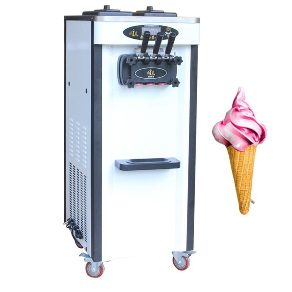 DHgate 2020 new commercial ice cream maker machine Taylor soft ice cream machine 2000W with brand compressor sold by DHgate