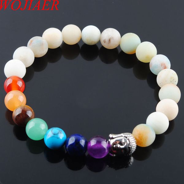 wojiaer natural stone amazonite bracelets the buddha wrist strand 8mm black polished beaded bracelet men women energy jewelry dk3223
wojiaer natural stone amazonite bracelets the buddha wrist strand 8mm black polished beaded bracelet men women energy jewelry dk3223
