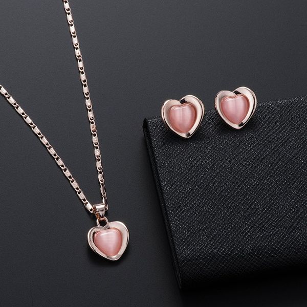 suit heart ear nail wedding jewelry bride set pendant necklaces for women ing, Silver
suit heart ear nail wedding jewelry bride set pendant necklaces for women ing, Silver