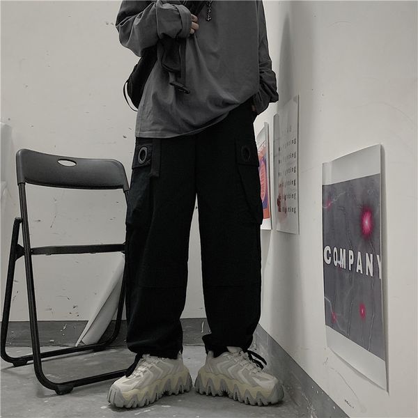 streetwear mens cargo pants multi-pocket leisure man harem pants harajuku trousers 2020 new fashionable sweatpants male, Black
streetwear mens cargo pants multi-pocket leisure man harem pants harajuku trousers 2020 new fashionable sweatpants male, Black