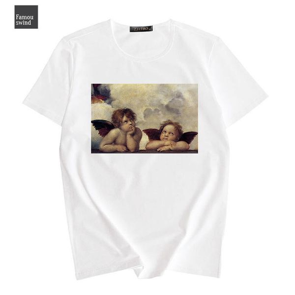 cute t shirt angel cap sleeve oil painting print new summer fashion loose casual funny ulzzang tumblr women harajuku clothing, White
cute t shirt angel cap sleeve oil painting print new summer fashion loose casual funny ulzzang tumblr women harajuku clothing, White