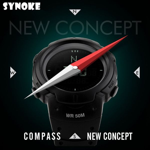 synoke waterproof compasses men's sports electronic watches outdoor mountaineering digital student clockes digital watch, Slivery;brown
synoke waterproof compasses men's sports electronic watches outdoor mountaineering digital student clockes digital watch, Slivery;brown