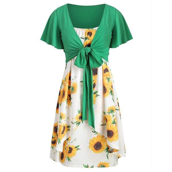 plus size women summer dress 2019 fashion short sleeve bow knot bandage sunflower print formal dress women elegant vestidos, Black;gray
plus size women summer dress 2019 fashion short sleeve bow knot bandage sunflower print formal dress women elegant vestidos, Black;gray
