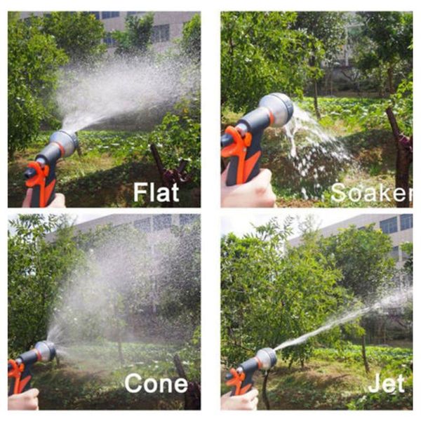 8 adjustable patterns garden water spray lance hose nozzle plants watering non-slip grip for comfortable
8 adjustable patterns garden water spray lance hose nozzle plants watering non-slip grip for comfortable