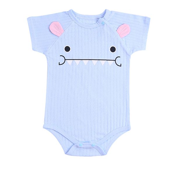 newborn baby rompers infant clothes cotton short sleeves baby boy girl clothing cute cartoon o-neck striped 0-24m, Blue
newborn baby rompers infant clothes cotton short sleeves baby boy girl clothing cute cartoon o-neck striped 0-24m, Blue