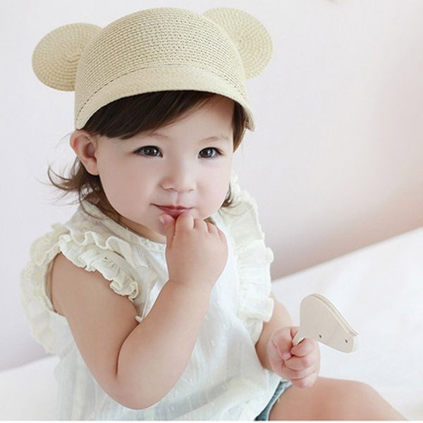 cute child cartoon caps girls baby straw hat korea fashion sun hat kids large brim summer beach ribbon round flat fedora, Blue;gray
cute child cartoon caps girls baby straw hat korea fashion sun hat kids large brim summer beach ribbon round flat fedora, Blue;gray