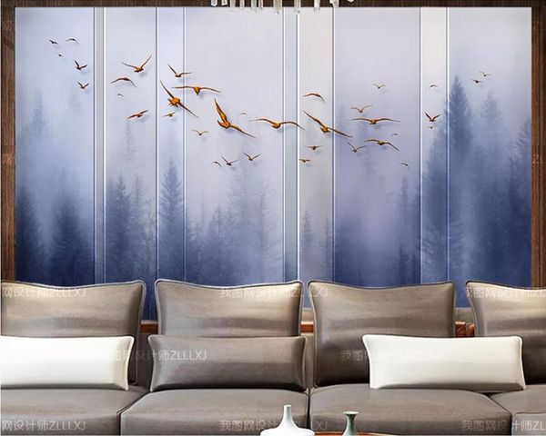 3d room wallpaper custom p mural modern minimalist nordic forest bird landscape background wall home improvement wallpaper for walls 3 d
3d room wallpaper custom p mural modern minimalist nordic forest bird landscape background wall home improvement wallpaper for walls 3 d