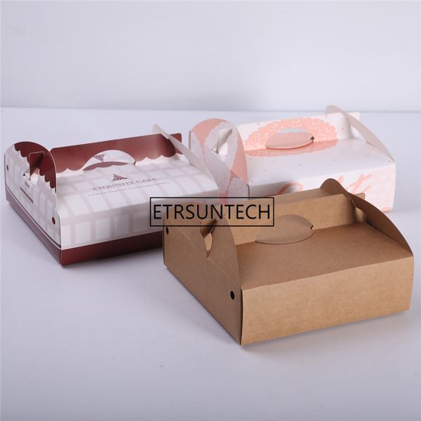 100pcs/lot 24x24x4.5cm 3 styles 8 inch portable kraft paper pizza box packing portable pizza sushi r box
100pcs/lot 24x24x4.5cm 3 styles 8 inch portable kraft paper pizza box packing portable pizza sushi r box