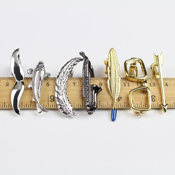 men's neck tie pin clips clasp silver chrome stainless steel jewelry feather mustache groom usher men's clothing accessories, Silver;golden
men's neck tie pin clips clasp silver chrome stainless steel jewelry feather mustache groom usher men's clothing accessories, Silver;golden