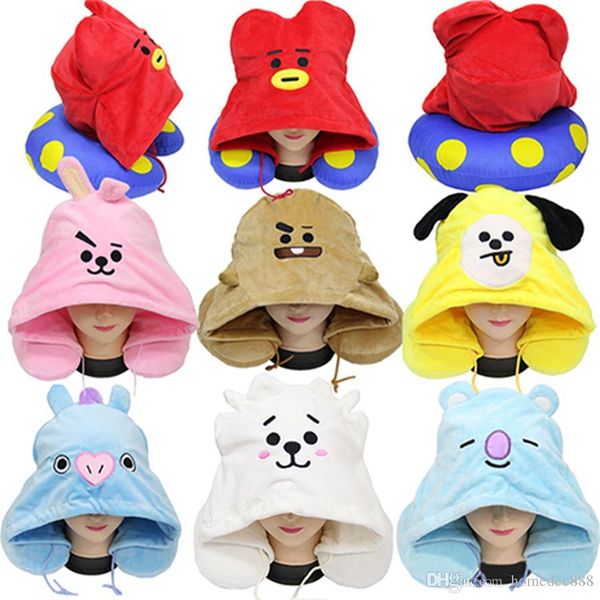 7 colors cartoon stuffed plush animal hat cushion with u shaped heat neck pillows lovely cute colorful embroidered pillows dh0725
7 colors cartoon stuffed plush animal hat cushion with u shaped heat neck pillows lovely cute colorful embroidered pillows dh0725