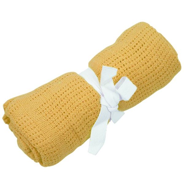 100% cotton baby infant cellular soft blanket pram cot bed mosses basket crib color:bright yellow
100% cotton baby infant cellular soft blanket pram cot bed mosses basket crib color:bright yellow