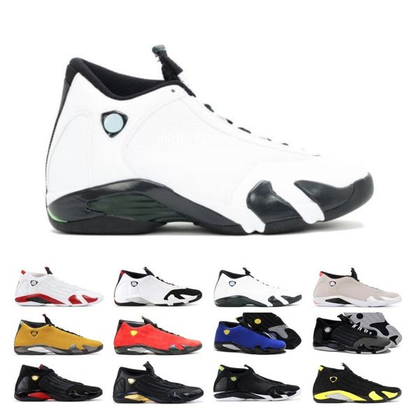 Reverse 14 14s Men Basketball Shoes University Gold Candy Cane DMP Black Toe Desert Sand Last Shot Thunder Mens Trainer Sports Sneakers 7-13
Reverse 14 14s Men Basketball Shoes University Gold Candy Cane DMP Black Toe Desert Sand Last Shot Thunder Mens Trainer Sports Sneakers 7-13