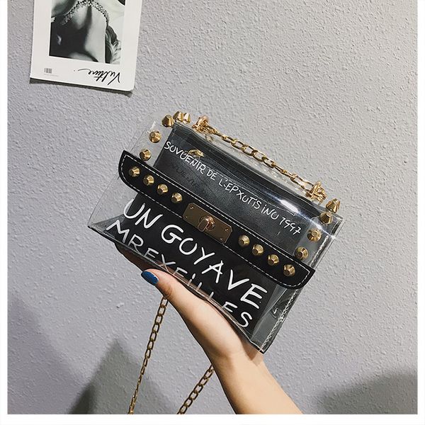 2019 new design women transparent bag clear pvc jelly small tote messenger bags female crossbody shoulder bags
2019 new design women transparent bag clear pvc jelly small tote messenger bags female crossbody shoulder bags