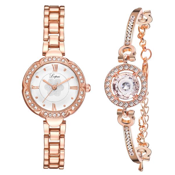2019 women watches fashion casual bracelet european beauty simple casual fashion small and delicate bracelet watch suit #40, Slivery;brown
2019 women watches fashion casual bracelet european beauty simple casual fashion small and delicate bracelet watch suit #40, Slivery;brown