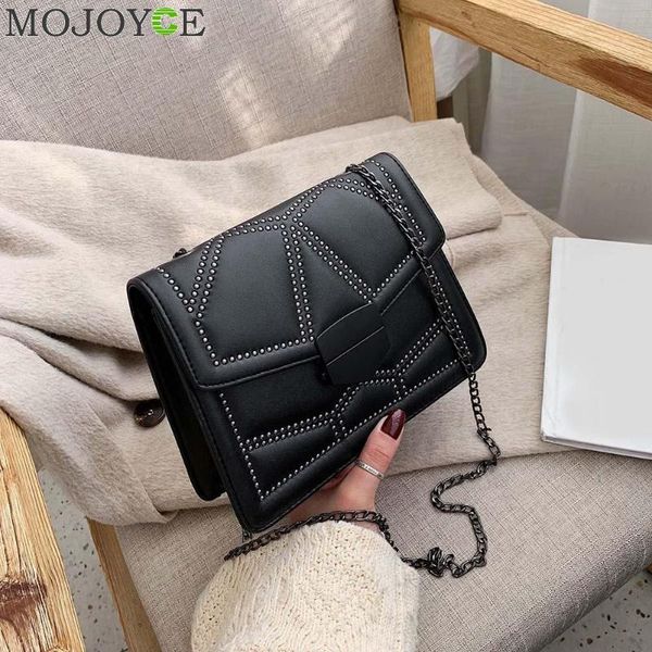 casual women messenger bag pu leather rivet fashion shoulder crossbody shopping chain ladies handbag
casual women messenger bag pu leather rivet fashion shoulder crossbody shopping chain ladies handbag