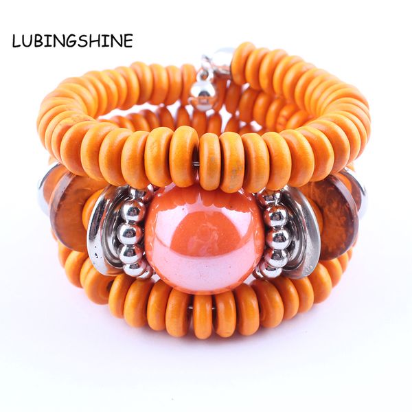 fashion 2016 multilayer orange beads silver tone alloy bracelets women jewelry gifts handmade bangles wholesale b596, Black
fashion 2016 multilayer orange beads silver tone alloy bracelets women jewelry gifts handmade bangles wholesale b596, Black