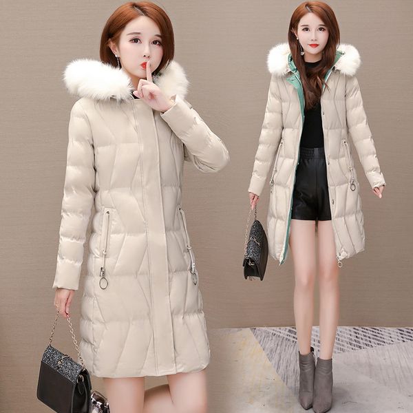 young and middle-aged women's down feather cotton-padded clothes mid-length middle-aged mom fur collar cotton coat 30-40-50-year, Blue;black
young and middle-aged women's down feather cotton-padded clothes mid-length middle-aged mom fur collar cotton coat 30-40-50-year, Blue;black