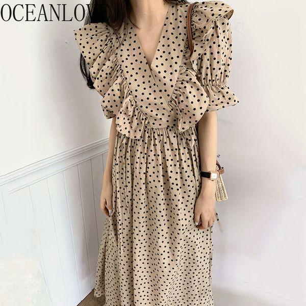 oceanlove ruffles chiffon evening party dress v neck elegant high waist summer dresses women vintage vestidos korean 16698, Black;gray
oceanlove ruffles chiffon evening party dress v neck elegant high waist summer dresses women vintage vestidos korean 16698, Black;gray