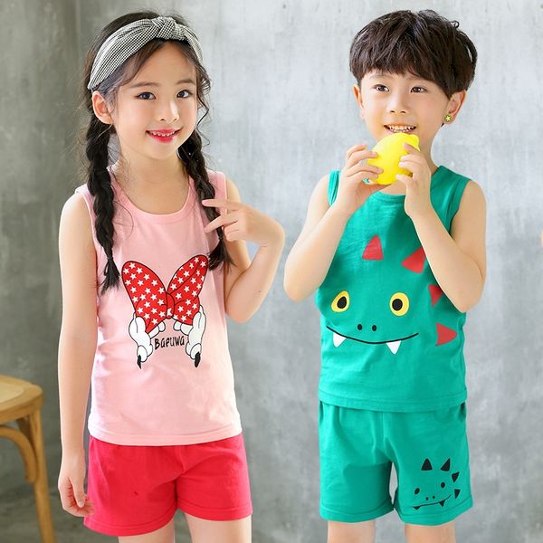 children's vest children's clothing boy's vest set children 2020 short-sleeved two-piece zhong xiao tong girl summer, Blue
children's vest children's clothing boy's vest set children 2020 short-sleeved two-piece zhong xiao tong girl summer, Blue