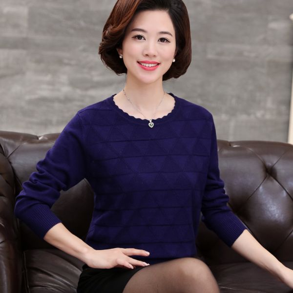 2020 new autumn winter cashmere lace sweater women jumper mother clothing middle-aged women sweater coat wool aq280, White;black
2020 new autumn winter cashmere lace sweater women jumper mother clothing middle-aged women sweater coat wool aq280, White;black