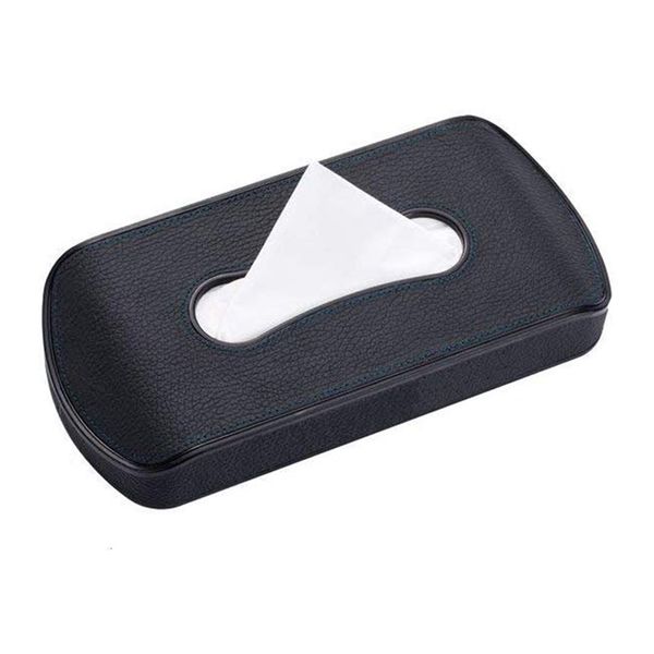 car tissue box car interior products chair back hanging tissue box sun visor clip multi-function card, black blue line
car tissue box car interior products chair back hanging tissue box sun visor clip multi-function card, black blue line