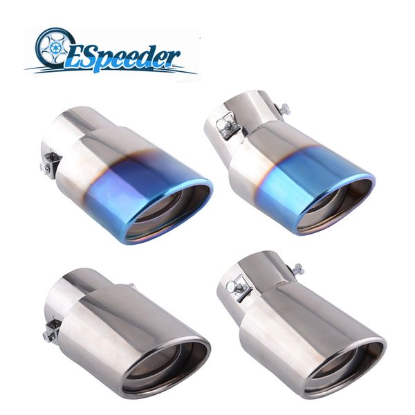 espeeder universal exhaust tip pipe tip round chrome trim throat liner blue burnt muffler resonator car tail muffler silver
espeeder universal exhaust tip pipe tip round chrome trim throat liner blue burnt muffler resonator car tail muffler silver