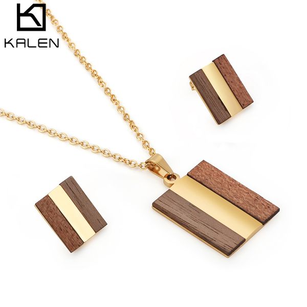 square charms pendant necklace & earrings sets for women bohemia stainless steel & wood colorful jewelry set accessories, Silver
square charms pendant necklace & earrings sets for women bohemia stainless steel & wood colorful jewelry set accessories, Silver