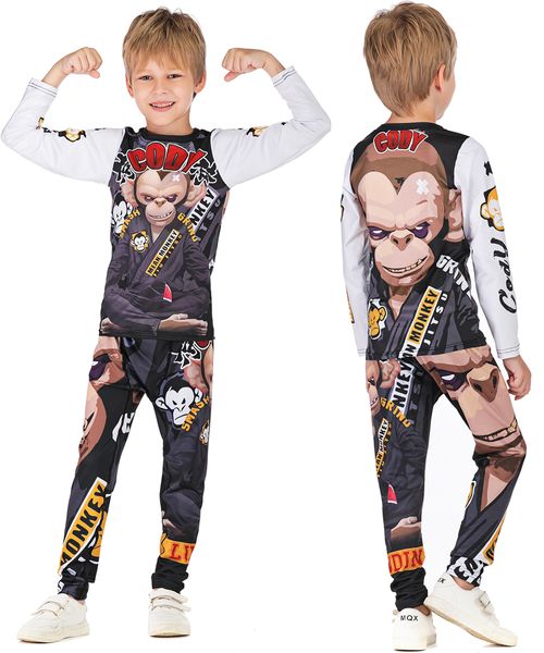 children's rashguard mma 3d compression kids boxing bjj jersey+pants jujitsu mma ropa spodenki boy gym t shirt+pants sportsuits
children's rashguard mma 3d compression kids boxing bjj jersey+pants jujitsu mma ropa spodenki boy gym t shirt+pants sportsuits