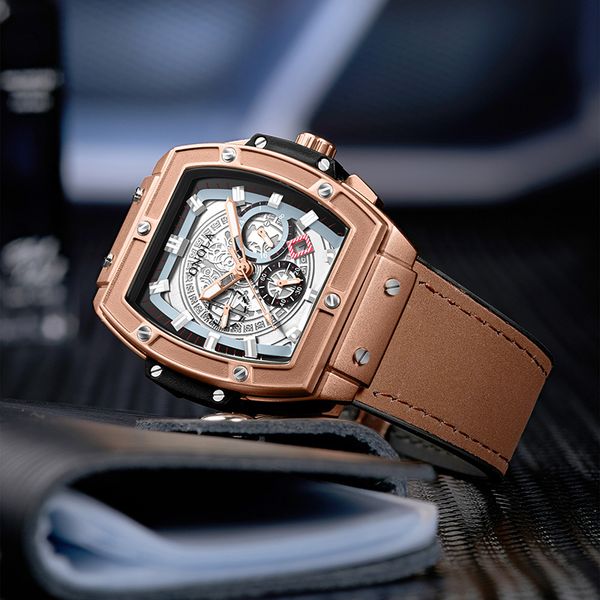 cross-border fashion bucket-shaped multi-function quartz mens watch waterproof luminous mens watch, Slivery;brown
cross-border fashion bucket-shaped multi-function quartz mens watch waterproof luminous mens watch, Slivery;brown