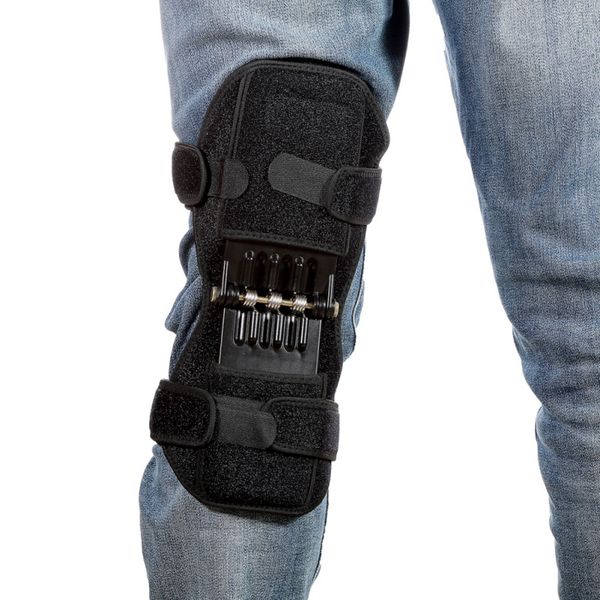 knee pads power joint support knee pads powerful rebound spring force professional protector sports joelheira, Black;gray
knee pads power joint support knee pads powerful rebound spring force professional protector sports joelheira, Black;gray