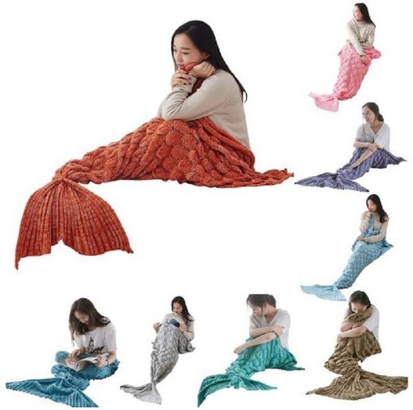 cammitever 2sizes хвост русалки одеяло пряжи трикотажное ручной работы крючком mermaid одеяло дети throw кровать wrap супер мягкая спальная
cammitever 2sizes хвост русалки одеяло пряжи трикотажное ручной работы крючком mermaid одеяло дети throw кровать wrap супер мягкая спальная