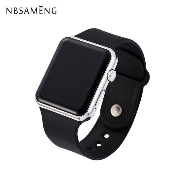 2019 fashion soft silicone sports watch men series wristband led watch electronic sport casual simple wristwatchs digital clock, Slivery;brown
2019 fashion soft silicone sports watch men series wristband led watch electronic sport casual simple wristwatchs digital clock, Slivery;brown