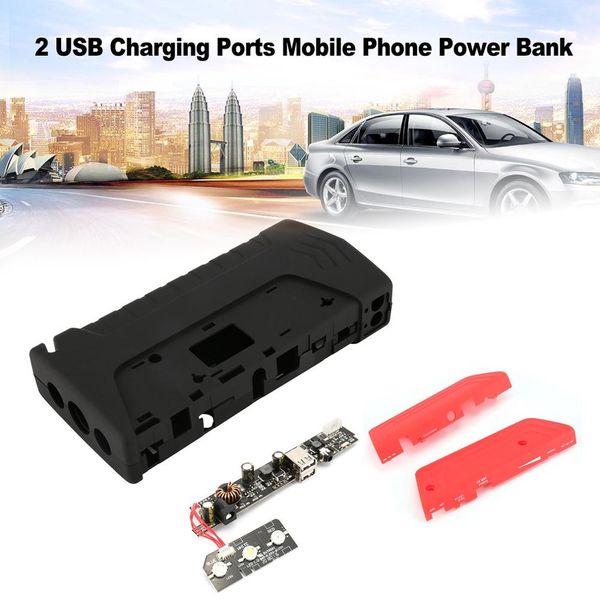 2 usb charging ports mobile phone power bank case with high capacity ultra light with led indicator power bank case
2 usb charging ports mobile phone power bank case with high capacity ultra light with led indicator power bank case