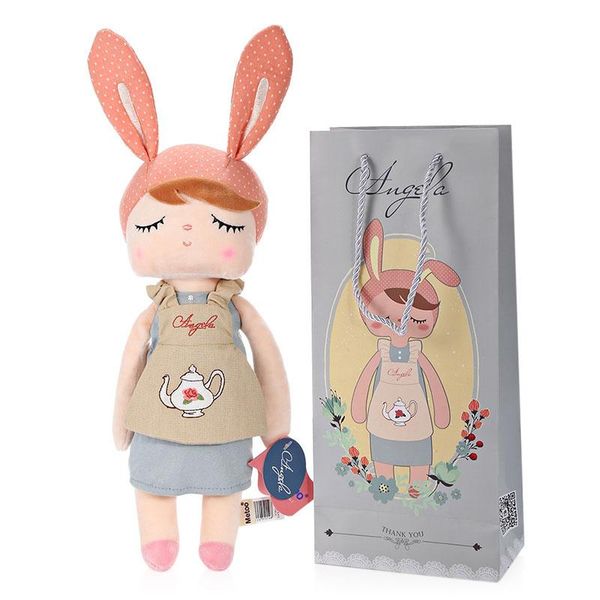 lovely metoo doll kids adults stuffed plush doll toy angela girls animal design dolls birthday xmas sweet gifts cute boneca