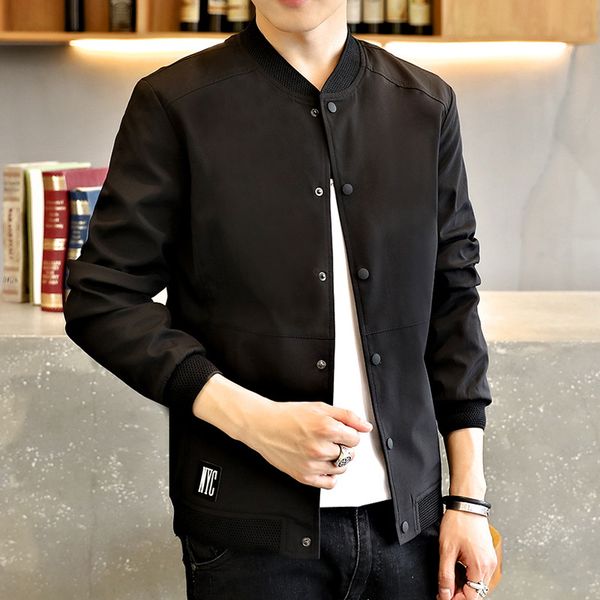 pepp pepp 2018 autumn new style men jacket simple korean-style solid color slim fit men's coat jacket men's, Black;brown
pepp pepp 2018 autumn new style men jacket simple korean-style solid color slim fit men's coat jacket men's, Black;brown