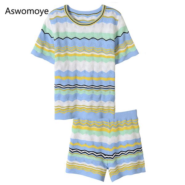 2018 summer new fashion korean style casual women sets collar knitted t shirt short sleeve o-neck+ straight tube shorts, White
2018 summer new fashion korean style casual women sets collar knitted t shirt short sleeve o-neck+ straight tube shorts, White