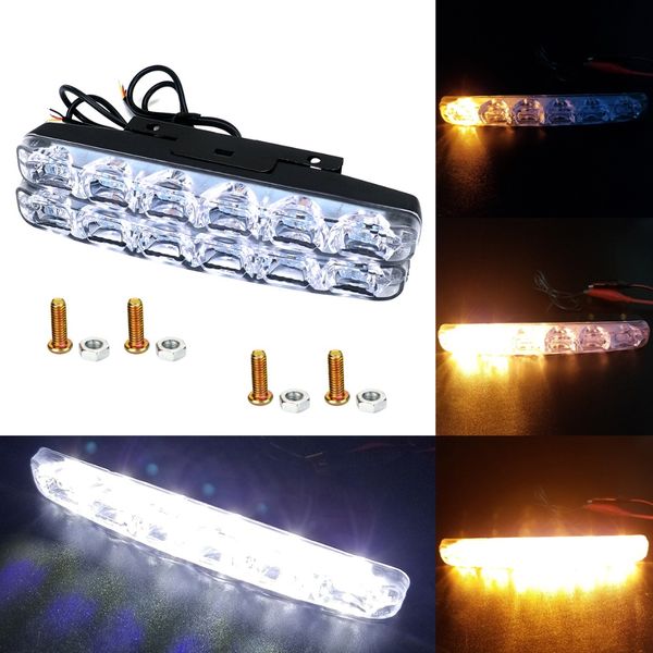 универсальная 2pcs водонепроницаемый drl 6 led dc 12v автомобиля дневного света авто транспорт после вождения lamp внешних день огней
универсальная 2pcs водонепроницаемый drl 6 led dc 12v автомобиля дневного света авто транспорт после вождения lamp внешних день огней
