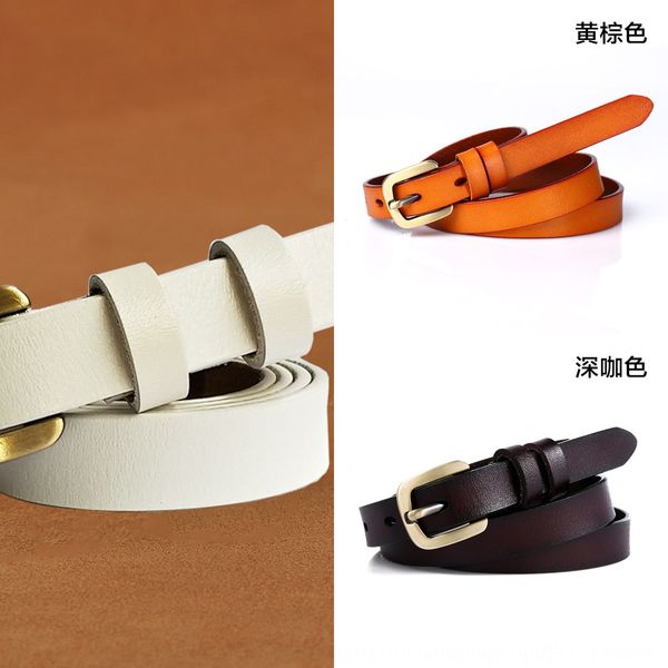 leather pure cowhide buckle leisure decoration women's leather pure cowhide pin pin belt buckle women's belt leisure decoration, Black;brown
leather pure cowhide buckle leisure decoration women's leather pure cowhide pin pin belt buckle women's belt leisure decoration, Black;brown