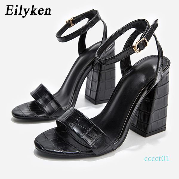 eilyken peep toe ankle buckle strap square heel gladiator sandals woman summer soft leather casual shoes ct1, Black
eilyken peep toe ankle buckle strap square heel gladiator sandals woman summer soft leather casual shoes ct1, Black