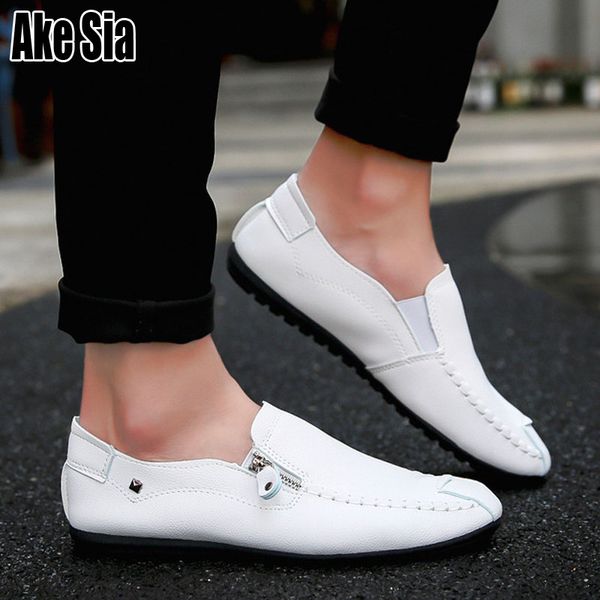 ake sia men's male fashion zipper casual pu leather loafers hombre zapatos driver comfort flat lazy moccasins slip-on shoes a166, Black
ake sia men's male fashion zipper casual pu leather loafers hombre zapatos driver comfort flat lazy moccasins slip-on shoes a166, Black