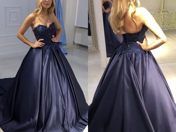 fashion navy blue ball gown quinceanera prom dresses sweetheart ruched satin applique long sweet 16 dress vestidos 16 anos, Blue;red
fashion navy blue ball gown quinceanera prom dresses sweetheart ruched satin applique long sweet 16 dress vestidos 16 anos, Blue;red