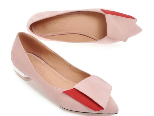 blue patchwork women's shoes in spring and autumn low heel pointed end suede @169, Black
blue patchwork women's shoes in spring and autumn low heel pointed end suede @169, Black