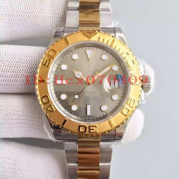 men's wristwatch 2-tone 40mm 168623 grey dial cal. 2836 3135 movement automatic 316l steel luxury mens watch, Slivery;brown
men's wristwatch 2-tone 40mm 168623 grey dial cal. 2836 3135 movement automatic 316l steel luxury mens watch, Slivery;brown